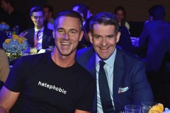 2019 Tyler Clementi UpStander Awards
Awardees: David Mixner and Mitchell Gold + Bob Williams. 
Special Guests Tipper Gore and Bryan Batt.
Performance by Brian Charles Rooney